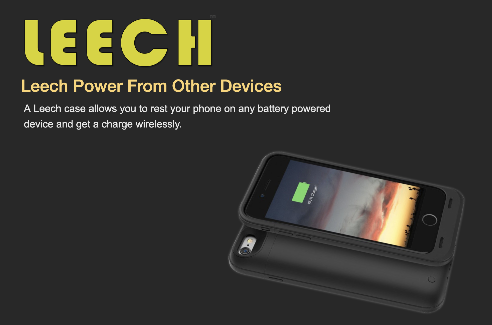 Leech Power Architecture and Phone Case Wireframe Layer